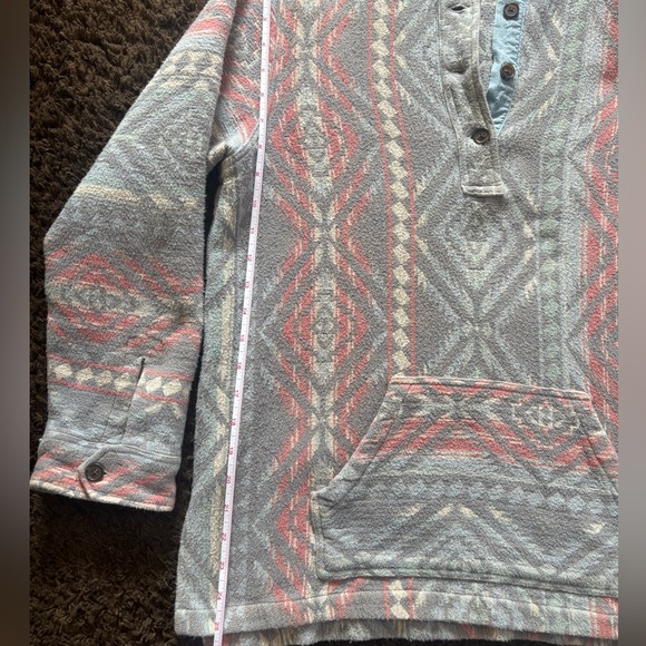 Faherty Pacific hood poncho - Picture 2 of 4